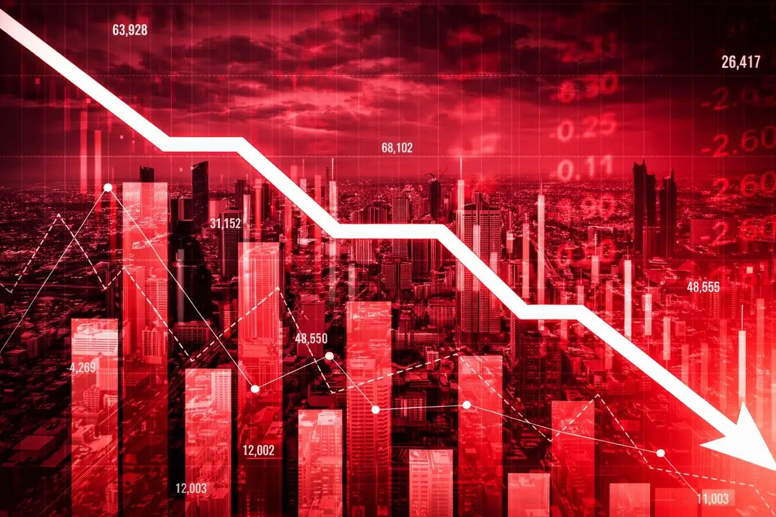 Crypto Market Slides as Bitcoin (BTC), Ethereum (ETH), and XRP (XRP) Lead Broad Sell-Off