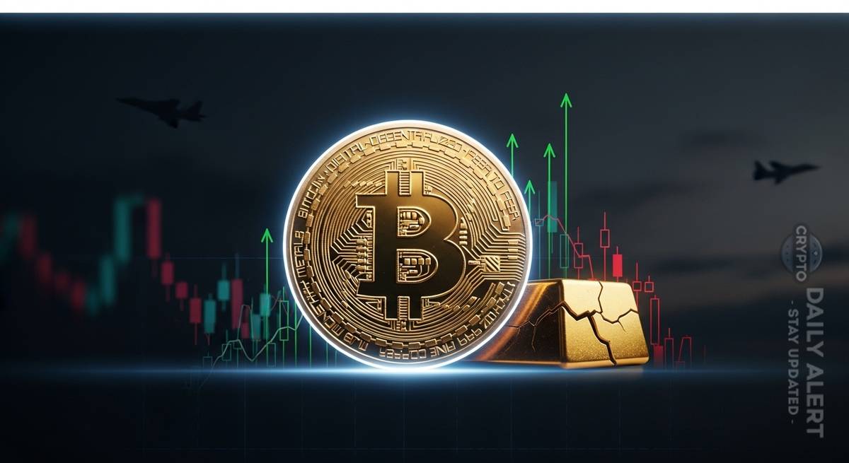 Bitcoin Outperforms Gold, Stocks 12% Since Iran War Start
