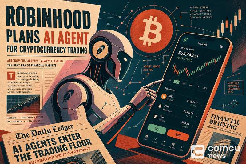 Robinhood Plans AI Agent for Cryptocurrency Trading