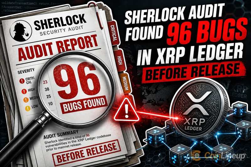 Sherlock Audit Found 96 Bugs in XRP Ledger Before Release