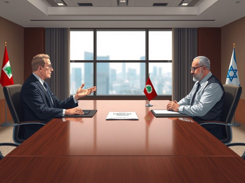 Crucial Diplomacy: Lebanon to Formally Request Ceasefire Extension in High-Stakes Talks with Israel